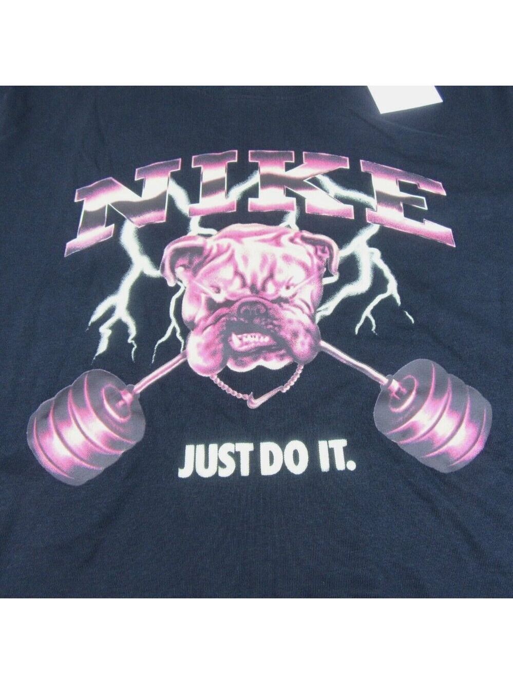 Nike Fitness Graphic T-Shirt Mens Size Large Black TEE NEW - Picture 5 of 11